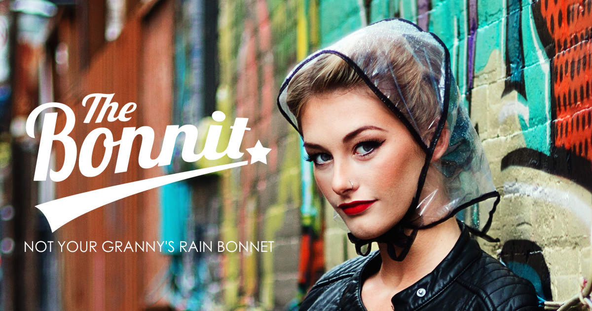 women's plastic rain bonnets